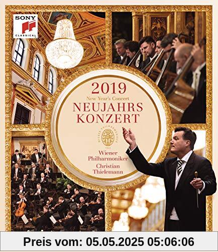 Christian Thielemann, Wiener Philharmoniker -Neujahrskonzert 2019 [Blu-ray] von Various