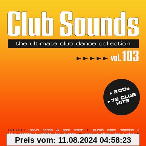 Club Sounds Vol. 103 von Various