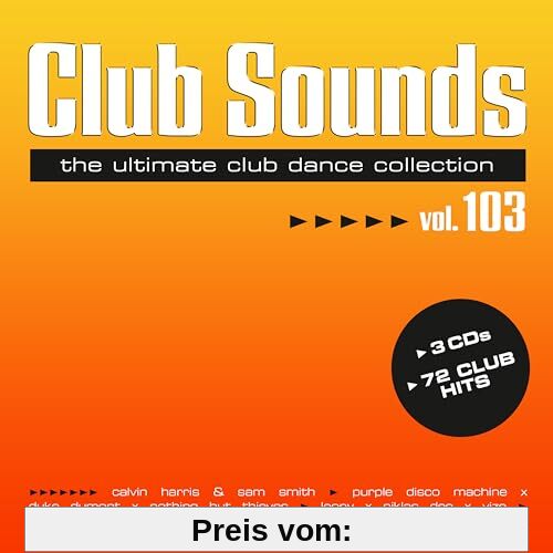 Club Sounds Vol. 103 von Various