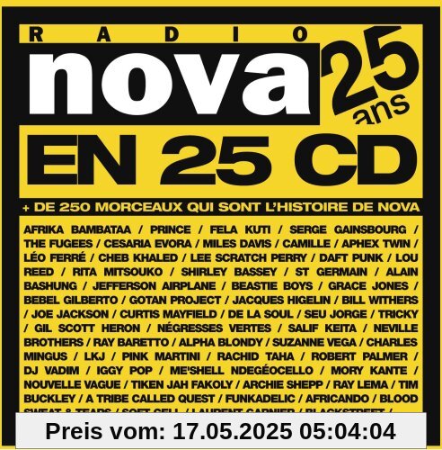 Coffret Nova 25 ans en 25 CD - Volume 1 Coffret Nova 25 ans en 25 CD - Volume 1 von Various