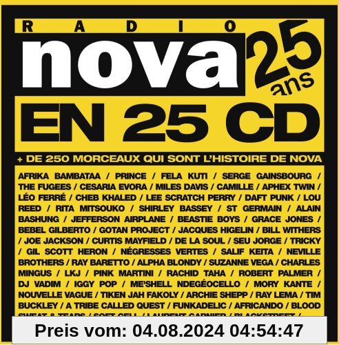 Coffret Nova 25 ans en 25 CD - Volume 1 von Various