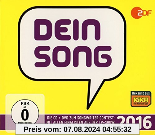 Dein Song 2016 (CD + DVD) von Various