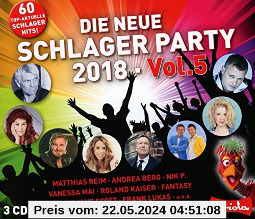 Die Neue Schlager Party,Vol.5 (2018) von Various