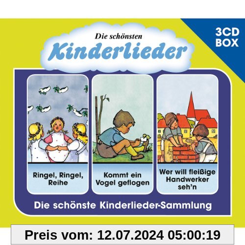 Die Schönsten Kinderlieder-3-CD Liederbox Vol.2 von Various