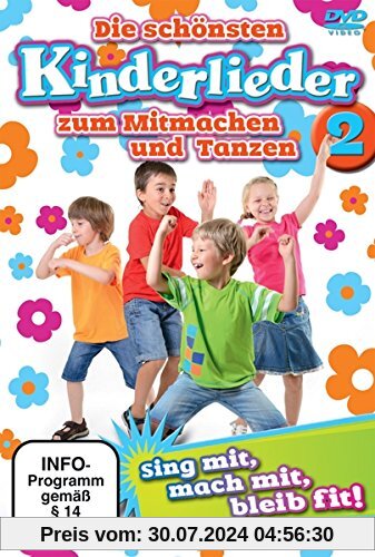 Die Schönsten Kinderlieder zum Mitmachen & Tanzen 2 von Various