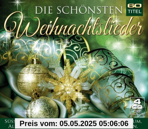 Die Schönsten Weihnachtslieder (60 Weihnachtslieder auf 4 CDs) von Various