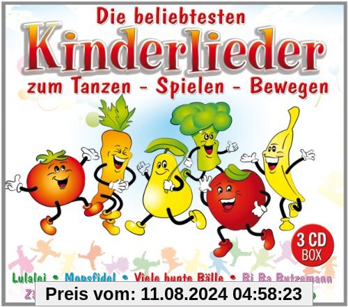 Die beliebtesten Kinderlieder zum Tanzen - Spielen - Bewegen von Various