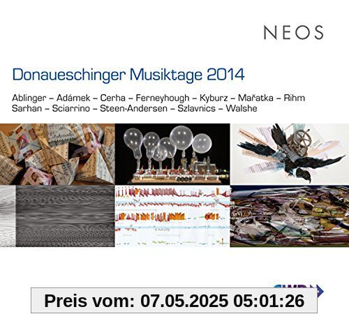 Donaueschinger Musiktage 2014 (+Dvd) von Various