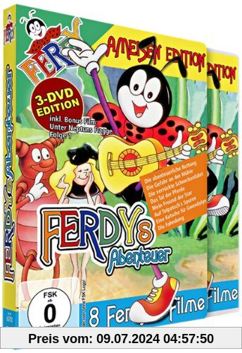 Ferdy, die Ameise 1. Staffel ( Folge 1-8 plus Bonusfilm Unter Neptuns Flagge ) - 3 DVDs von Various