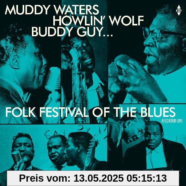 Folk Festival Of The Blues With Muddy Waters, Howlin' Wolf [Vinyl LP] von Various