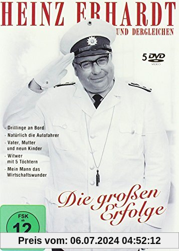 Heinz Erhardt - Die großen Erfolge (5er-Schuber) [5 DVDs] von Various