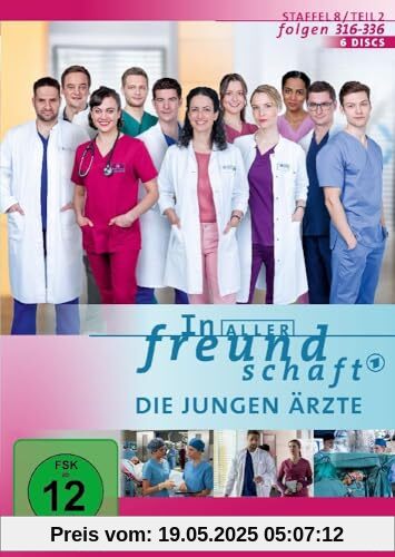 In aller Freundschaft - Die jungen Ärzte, Staffel 8, Teil 2 (Folgen 316-336) [6 DVDs] von Various