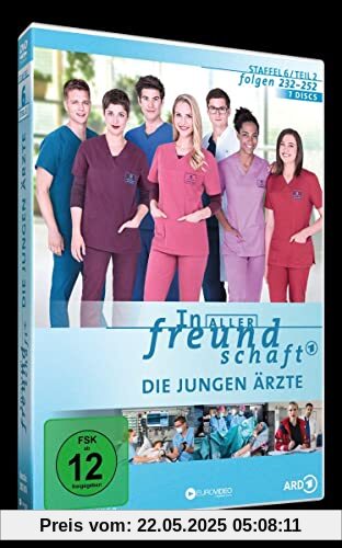 In aller Freundschaft - Die jungen Ärzte - Staffel 6.2/Folgen 232-252 [7 DVDs] von Various