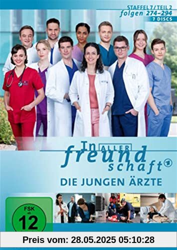 In aller Freundschaft - Die jungen Ärzte - Staffel 7.2/Folgen 274-294 [7 DVDs] von Various