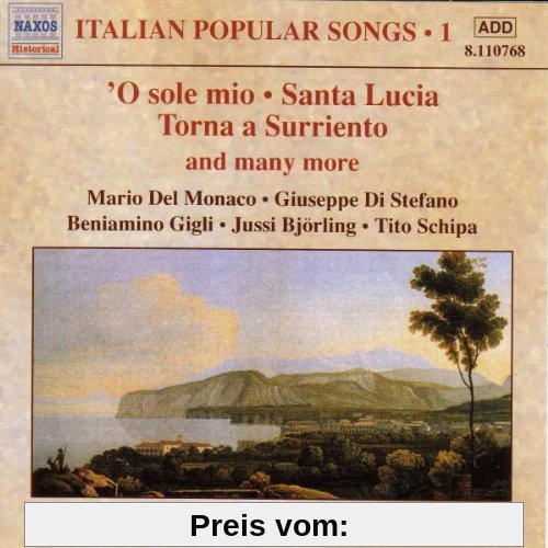Italian Popular Songs Vol. 1 von Various