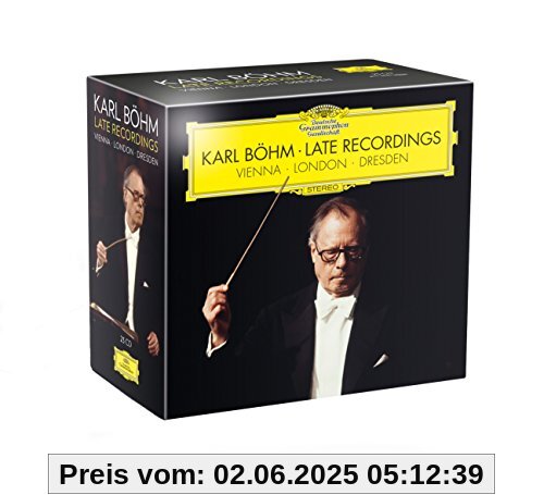 Karl Böhm: Late Recordings (Limited Edition) von Various