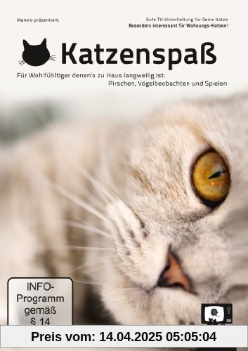 Katzenspaß: Gute TV-Unterhaltung für Deine Katze von Various