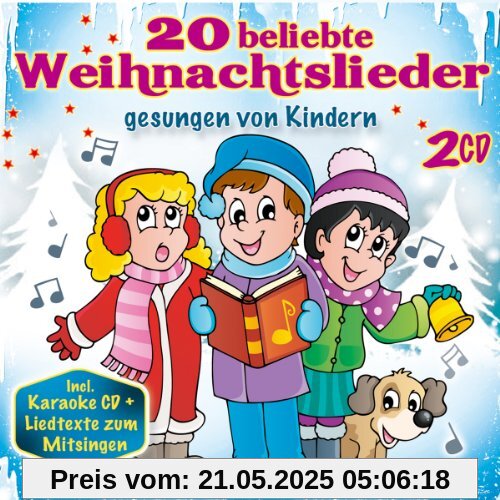 Kinderweihnacht; 20 beliebte Weihnachtslieder gesungen von Kindern; incl. Karaoke CD und Liedtexte zum Mitsingen; Kinderweihnachten; Weihnacht; Kinderweihnacht; 20 beliebte Weihnachtslieder gesungen von Kindern; incl. Karaoke CD und Liedtexte zum Mitsingen; Kinderweihnachten; Weihnacht; von Various