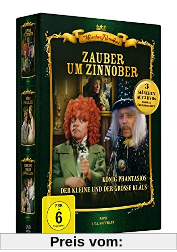 Märchen-Box 2 (Zauber um Zinnober - König Phantasios - Der kleine und der große Klaus) 3 DVDs von Various