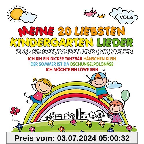 Meine 20 Liebsten Kindergarten Lieder Vol.6 von Various