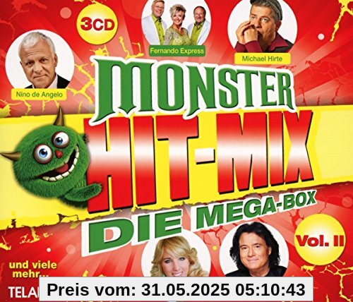Monster Hit-Mix,Die Mega-Box Vol.2 von Various