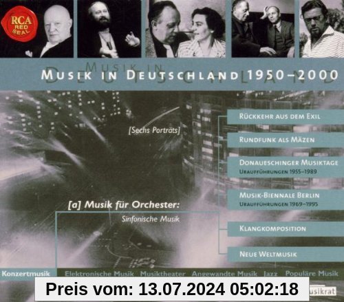 Musik in Deutschland Box 1 - Sinfonische Musik 1 von Various