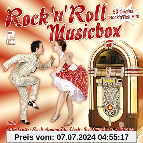 Rock'n'roll Musicbox-50 Original Hits von Various