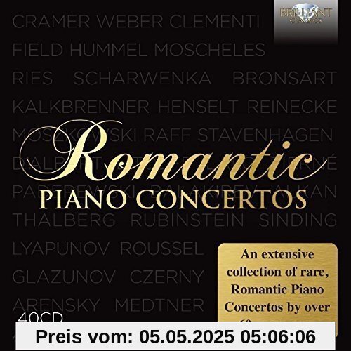 Romantic Piano Concertos von Various