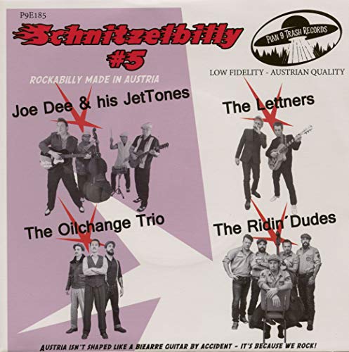 Schnitzelbilly No.5 - Rockabilly Made In Austria (7inch, EP, 33rpm, PS, SC, Black Vinyl) von Various