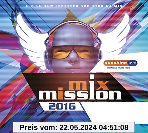 Sunshine Live-Mix Mission 2016 von Various