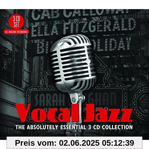 Vocal Jazz/Absolutely Essential 3cd Coll Vocal Jazz/Absolutely Essential 3cd Coll von Various