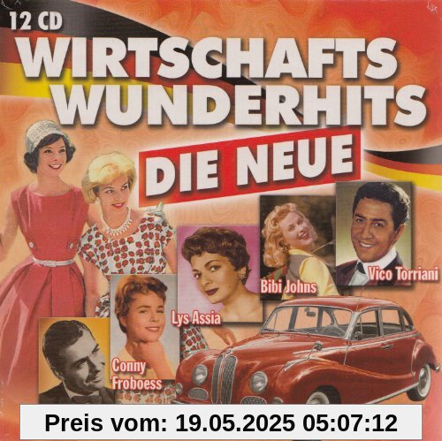 Witschaftswunder Hits - Die Neue - 12 CD Box Witschaftswunder Hits - Die Neue - 12 CD Box von Various