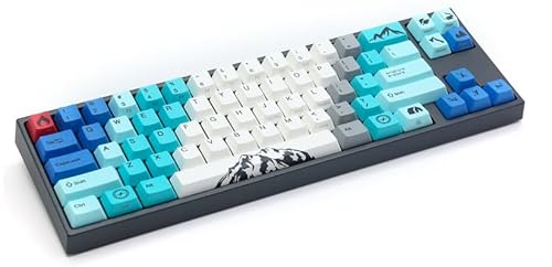 Varmilo VEA87 Summit R1 TKL Gaming Tastatur, MX-Silent-Red, weiße LED – US Layout von Varmilo