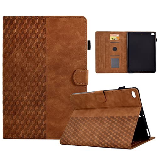 Varohix Hülle für iPad Mini 5 2019, iPad Mini 4 2015 PU Leder Folio Stand Case Smart Cover Multi-Angle Viewing mit Stifthalter für iPad Mini 5/4/3/2/1-Braun von Varohix