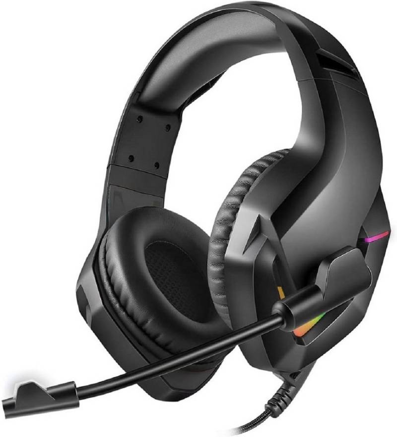 Varr Gaming RGB Headset MIC VH8050 mit Stereo-Subwoofer und Mikrofon Gaming-Headset von Varr