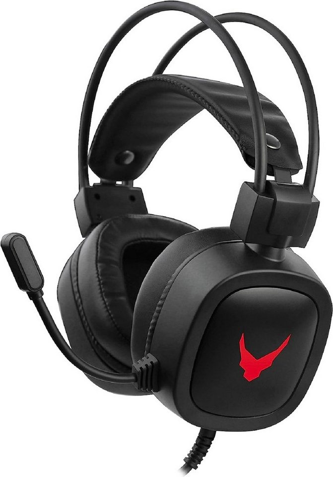 Varr VH6020B Gaming-Kopfhörer mit Mikrofon und LED-Hintergrundbeleuchtung Over-Ear-Kopfhörer von Varr