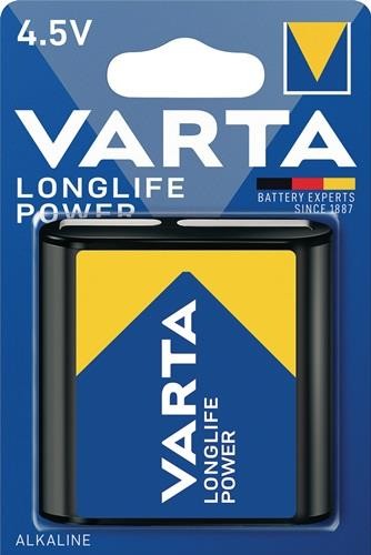 10 Stk. Varta Batterie Longlife Power 4,5 V 6100 mAh 3LR12 4912 1 St./Bl. von Varta Cons.Varta
