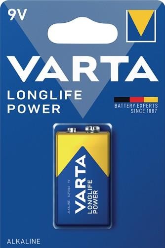 10 Stk. Varta Batterie Longlife Power 9 V 6LP3146-E Block 580 mAh 6LP3146 4922 1 10 Stk. Varta Batterie Longlife Power 9 V 6LP3146-E Block 580 mAh 6LP3146 4922 1 von Varta Cons.Varta