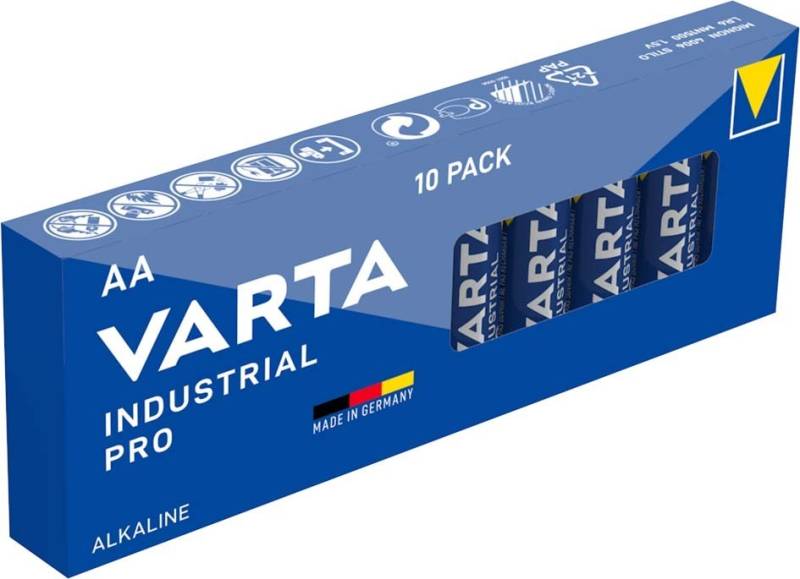 10 Stk. Varta Cons.Varta Batterie Industrial AA 4006 Ind. Stk.1 04006211111 von Varta Cons.Varta
