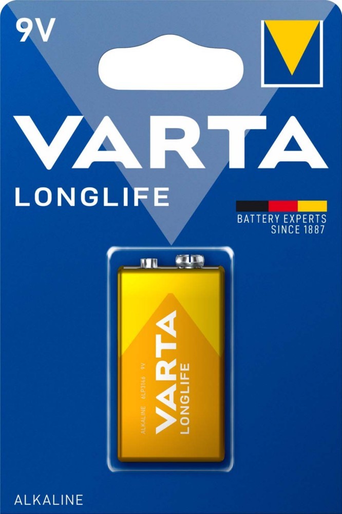 10 Stk. Varta Cons.Varta VARTA Longlife 9V 04122101411(Bli1) von Varta Cons.Varta