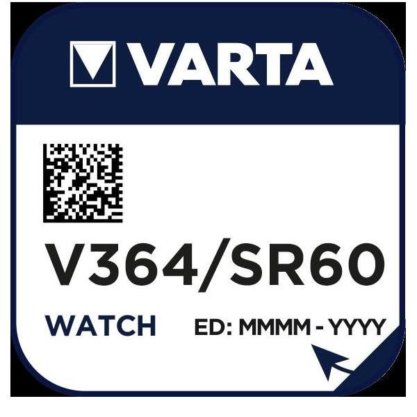 10 Stk. Varta Cons.Varta Uhren-Batterie V 364 Stk.1 00364101111 10 Stk. Varta Cons.Varta Uhren-Batterie V 364 Stk.1 00364101111 von Varta Cons.Varta