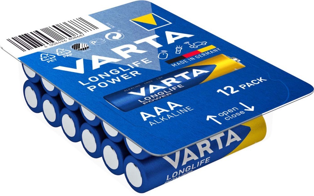 Varta Cons.Varta Batterie Longl.Power AAA 4903 Bli.12 04903301112 Varta Cons.Varta Batterie Longl.Power AAA 4903 Bli.12 04903301112 von Varta Cons.Varta
