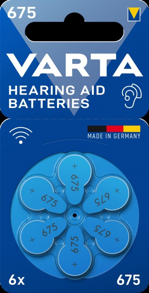 Varta Cons.Varta Hörgerätebatterie VARTAHearAidB675Bli6 24600 101 416 Varta Cons.Varta Hörgerätebatterie VARTAHearAidB675Bli6 24600 101 416 von Varta Cons.Varta