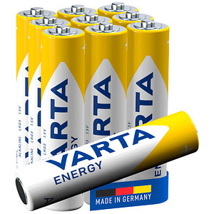 10 VARTA Batterien ENERGY Micro AAA 1,5 V von Varta