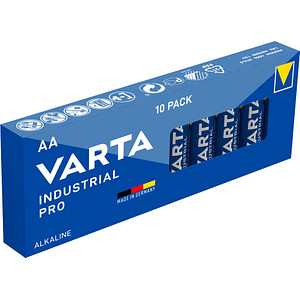10 VARTA Batterien INDUSTRIAL Mignon AA 1,5 V von Varta