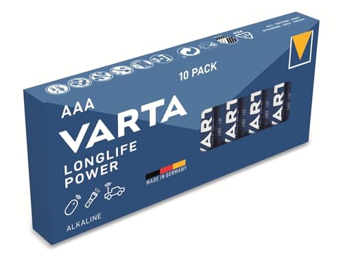 10x Micro VARTA "High Energy" Batterie AAA/LR03/4903 von VARTA