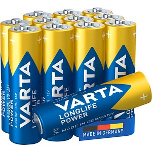 12 VARTA Batterien LONGLIFE Power Cube Mignon AA 1,5 V 12 VARTA Batterien LONGLIFE Power Cube Mignon AA 1,5 V von Varta