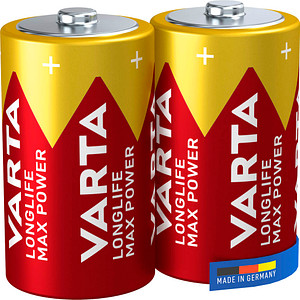 2 VARTA Batterien LONGLIFE Max Power Mono D 1,5 V 2 VARTA Batterien LONGLIFE Max Power Mono D 1,5 V von Varta