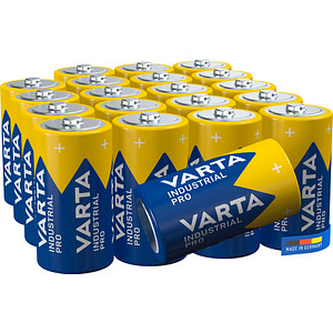 20 VARTA Batterien INDUSTRIAL Baby C 1,5 V von Varta