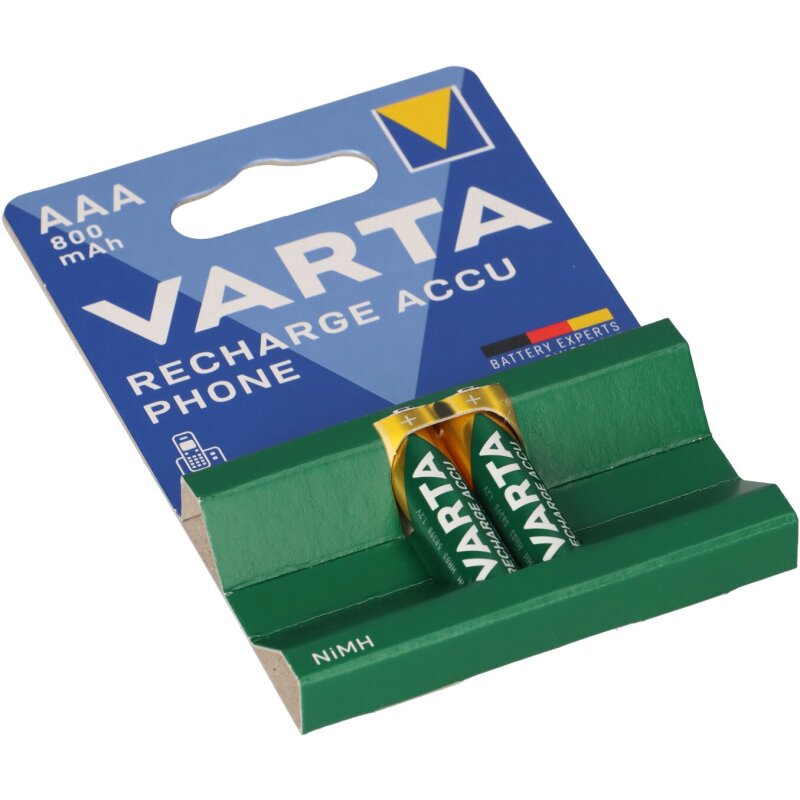 2x Akku AAA 1,2V 800mAh kompatibel Telefon AEG Eclipse 15 Prism 15 Voxtel D500 2x Akku AAA 1,2V 800mAh kompatibel Telefon AEG Eclipse 15 Prism 15 Voxtel D500 von Varta